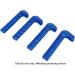 Kadimendium Soft Adjustable Plastic Ice Skate Guards - Blue | Blade Covers for Home - Buy Online on SooperMarket.com