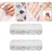 2 Boxes Nail Art Rhinestones Chains Multifunction 12 Colors Metal Bling Decal DIY Fingernails Charms for Acrylic Nails Nail Art Decoration Nail Art Accessories for Nail Salon Home - Buy Online on SooperMarket.com