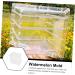 Uonlytech Watermelon Shaping Fruit Tools Pumpkin Growing Molds for Garden Vegetable Shaping Tool Watermelon Modeling Big Rod 15x15cm Transparent - Buy Online on SooperMarket.com
