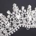 Tgirls Baroque Bridal Wedding Crown Princess Tiara Rhinestone Headband - Silver - Buy Online on SooperMarket.com