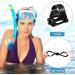 Dive Snorkel Clip Set - 16 Pcs Universal Plastic Silicone Keeper for Snorkel Mask - Black Attachment Gear Spare Part for Snorkeling and Diving - Buy Online on SooperMarket.com