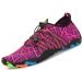 Saguaro unisex bathing shoes Aquaschuhe water shoes swimming shoes soft breathable light slipproof shoes for women men 42 EU violet