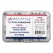Americanails Pro-Series Zebra Fine 240 Grit Professional Sanding Bands for Acrylic Nail File Drill E-File Sanding Drill Bit Piece Set Nail Polishing and Filing Tools - 100 Count Fine 240 Grit Zebra