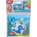 Simba ABC Magic Bath Book - Color Change Pictures Squeaker Pendant 8 Pages (13x13cm) | Ideal for Babies 6 Months+ - International Shipping Available - Buy Online on SooperMarket.com