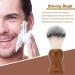 Professional Shaving Brush for Men - Wooden Handle Ideal for Home & Salon Use Perfect for All Beard Types - Buy Online on SooperMarket.com