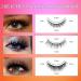 Natural Look Magnetic Eyelashes Kit - 3 Pairs with Upgraded Eyeliner & Applicator | No Glue, Reusable - Buy Online on SooperMarket.com