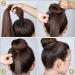 4 PCS Black Hair Fork Clip Combs Set - Vintage U-Shaped Messy Updo Bun Hair Pins for Women and Girls - Buy Online on SooperMarket.com