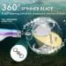 TRUSCEND Fishing Spoon with Triple Strengthened Hook and Copper Blade for Bass Trout Crappie - 0.5oz - Buy Online on SooperMarket.com