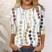 Women's T-Shirt Summer Blouse Shirt Women's T-Shirt O-Neck Elegant Clothing Women Summer Shirts Loose Basic Tops Casual Cotton Blouse Women's Tops Plain Long Sleeve Shirt Large Shirts Tops White XXL - Buy Online on SooperMarket.com