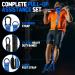 Heavy Duty Pull Up Assistance Bands | Adjustable Weight/Size with Fabric Feet Mats | Upgrade Your Strength Training - Buy Online on SooperMarket.com