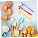 CRAFTHROU 3pcs Baking Pen Baking Coloring Pens Fine Tip Marker Pens Edible Pen Baking Coloring Marker Plastic - Buy Online on SooperMarket.com