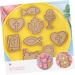 Alipis 8pcs Mold Cookie Baking Wedding Postage Stamps Fondant Cutters Chocolate Cookies Chocolate Biscotti Valentines Day Cookie Cutters Plastic Cat Food Candy Pudding Food Pp Dessert - Buy Online on SooperMarket.com