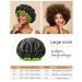 Mikimini Black Shower Hood for Women Men & Girls 2-Pack Reusable Waterproof Bathing Hood with Soft PEVA Lining Stretchy Medium Black & Green - Buy Online on SooperMarket.com