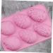 Zerodeko 2pcs Sugar Craft Gum Paste Chocolate Molds Cakesicles Mold Gummy Mold Easter Baking Mold Rabbit Decor Cake Molds Silicone Silicon Cake Chocolate Candies Biscuit Pink - Buy Online on SooperMarket.com