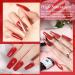 28g/box Professional Acrylic Nail French Manicure Powder Set - White, Clear, Red, Nude | HJ-NAP017 (No.7) - Buy Online on SooperMarket.com