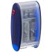 AS2M (1053121) Long Point Sharpener sharpens in 2 steps 2 spare blades includes. With lead pointers for 2 mm and 3.2 mm. BLUE only 1-Pack