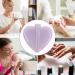 FOMIYES 1pc Nail Stickers Nail Art Bending Tool Nail Bending Nail Sticker Press Embossing Tool Metal Frame Bending Nail Art Nail Decoration 3d Japanese Resin Purple 5x5.5cm Purple - Buy Online on SooperMarket.com