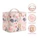 Buru s Double-Layer Nail Polish Organizer & Dryer Case - Holds 27 Bottles - Flamingo Yellow - Buy Online on SooperMarket.com