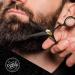 5.5 Ontaki Premium Hand Forged Japanese Steel Scissors for Hair Beard & Mustache - Bartscher Black Trim Tool - Buy Online on SooperMarket.com