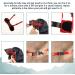 Shop Wllhyf Soft Nylon Dog Muzzle | Breathable & Comfortable Biting Chew Prevention | Adjustable Muzzle for Small Dogs (Red M) - Buy Online on SooperMarket.com