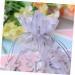 Anneome 100pcs Wedding Candy Pouch Mini Party Bags Packing Bag Bride Christmas Chocolate Candies 7X9cm Silver - Buy Online on SooperMarket.com