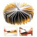 120 Piece Nail Stencils - Self-Adhesive Golden Modeling Stencils for Gel & Nail Extensions | International Shipping - Buy Online on SooperMarket.com