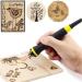 Wood Burnning Kit Professional Pyrography Wood Burner Adjustable Temperature Woodburner Machine with Pen for Adults Wire Tips - Buy Online on SooperMarket.com
