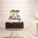 Shop Sumerk 40th Birthday Cake Attachments - Gold & Black Decorations | Perfect for Birthday Party Celebrations - Buy Online on SooperMarket.com