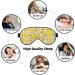 Yellow Chicken Soft Sleep Eye Mask | Breathable Eye Patch for Women | Ideal for Travel & Relaxation - Buy Online on SooperMarket.com