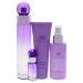 Perry Ellis 360 Purple Women 3.4oz EDP Spray 7.5ml EDP Mini Spray 4oz Body Mist 3oz Shower Gel 4 Pc Gift Set - Buy Online on SooperMarket.com