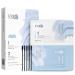 Shefave Blackhead Remover Set 5 Cleaning Strips + 5 Face Mask Pore Cleaner & Pores Reducing Nose Strips with Cleaning Swab Gentle Non-Irritating