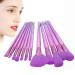 12 Piece Makeup Brush Set | Soft Dense Hair Brushes for Foundation Powder & Eyeshadow | International Shipping Available - Buy Online on SooperMarket.com