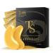 24k Gold Under Eye Patches 21 Pairs Eye Patch  Moisturizing Eye Pads Hydrating Eye Masks  Under Eye Brightener  Dark Circles Under Eye Treatment for Women  Under Eye Cream for Dark Circles and Puffiness  Anti-Aging Colla...