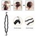 25 PCs Hair Styling Accessories Kit - Braided Clips & Foam Pads for DIY Hairstyles | Hair Tool Set for Girls - Buy Online on SooperMarket.com