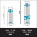 SIGG Total Clear One Aqua Sport Water Bottle - BPA-Free Leak-Proof 17 Oz Tritan Plastic - Lightweight & Shatterproof - Buy Online on SooperMarket.com