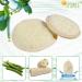 3 Packs Exfoliating Loofah Sponge Pads | Large 5x7 | 100% Natural Luffa and Terry Cloth | Premium Scrubber Body Glove for Men and Women | Ideal for Bath Spa and Shower - Buy Online on SooperMarket.com