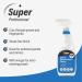 Super Professional Glass & Stainless Steel Cleaner 750ml x 6 H4 Streak Free Fresh Fragrance Green - Buy Online on SooperMarket.com