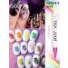 Gorvalin 12 Colors Nail Art Pens - 3D Nail Polish Graffiti Dotting Liner Pen Set for DIY Nail Design - Buy Online on SooperMarket.com