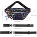 Buy Butterfly Print Black Belt Pocket for Girls | Waterproof Fashion Bunkbag with Keychain - Buy Online on SooperMarket.com