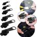 Removable Metal Zipper Repair Set - Zipper Pulls for Jackets Suitcases & Backpacks - Black - Buy Online on SooperMarket.com