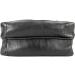 Paul Walter Genuine Leather Black Crossbody Shoulder Bag - Unisex Travel Kit Handbag - Buy Online on SooperMarket.com