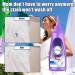 Symmetry Stain Remover | Graceiful Active Enzyme Laundry Stain Remover - Purple Bottle 2PCS | Best Stain Solution for White Shirts - Buy Online on SooperMarket.com