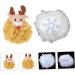 CANIGHT 2pcs Bath Ball Loofah - Exfoliating Sponge & Cute Xmas Themed Shower Puff - Ideal for Holiday Gifts - Buy Online on SooperMarket.com