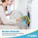 AIDEA Microfiber Glass Cleaning Cloths-8PK  Premium Microfiber Glass and Window Cleaner  Lint Free Quickly Clean Windows  Glasses  Windshields  Mirrors  Stainless Steel-12"x12" - Buy Online on SooperMarket.com