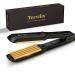 Terviiix 24K Titanium Wide Hair Crimper Crimping Iron for Hair Crimper Hair Iron for Textured Crimps and Volume Hair Volumizing Iron for Thin Fine Hair Dual Voltage Auto Off 1-1/2 Inch 1 1/2''