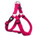 DDOXX Nylon Step-In Dog Harness - Adjustable Chest Puppy Harness for All Sizes - XXS (Pink) Pink XXS - 1.0 x 26-35 cm