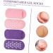 minkissy 4 Pairs Gel Socks Women's Socks Vegetable Gel Moisturizing Miss - Buy Online on SooperMarket.com