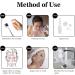 INCELLICE Derma Roller 1.5mm Beard and Hair Growth Roller for Men and Women 192 Real Individual Titanium Microneedling Roller for face - Buy Online on SooperMarket.com