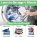 Buy Loopeer 600 Sheets Laundry Detergent Strips | Bulk No Leak Anti-Sensitive Soap Sheets for Home & Dorm | Fresh Scent - Buy Online on SooperMarket.com