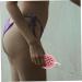 Gogogmee Shower Loofah Sponge Shower Pouf Exfoliating Body Sponge Bath Shower Loofah Sponge Loofah Bath Sponge Body Sponges for Shower Bath Ball Pink Washing Ball Small Girl Polyurethane - Buy Online on SooperMarket.com